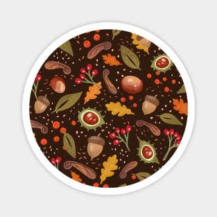 Autumn Pattern Magnet